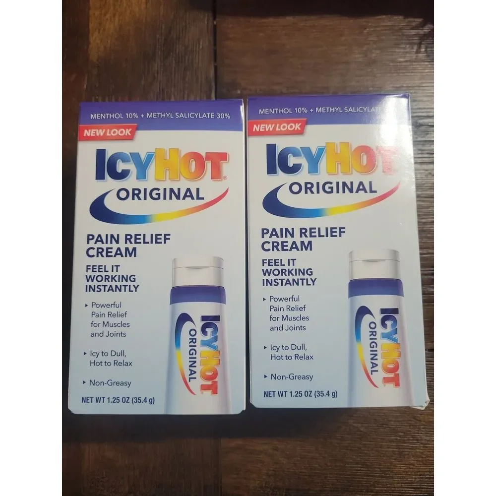 (2PK) Icy Hot Original Pain Relief Cream 1.25 Oz 041167008836VL - Picture 1 of 4